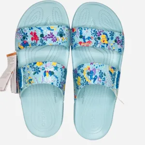 Vera Bradley/Disney/Crocs Little Mermaid Sandal Shoes Blue Water Men’s Size 12