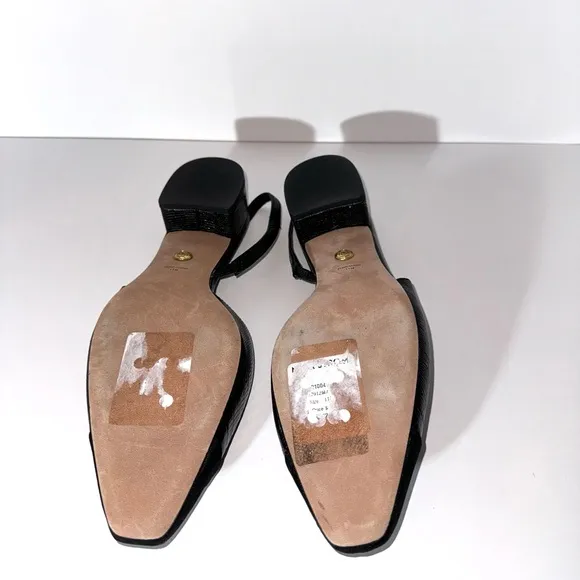 Veronica Beard Cecile Embossed Slingback Flats