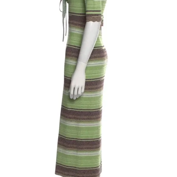 VERONICA BEARD KANTE KNIT DRESS MIDI STRETCH MEDIUM