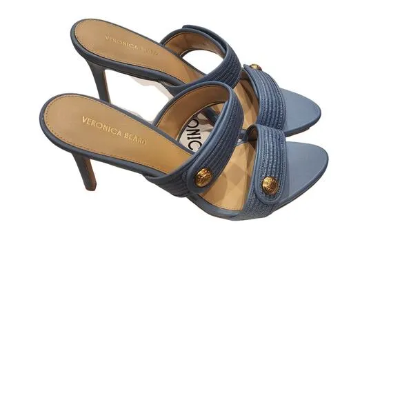 Veronica Beard Sona blue sandals size 8.5