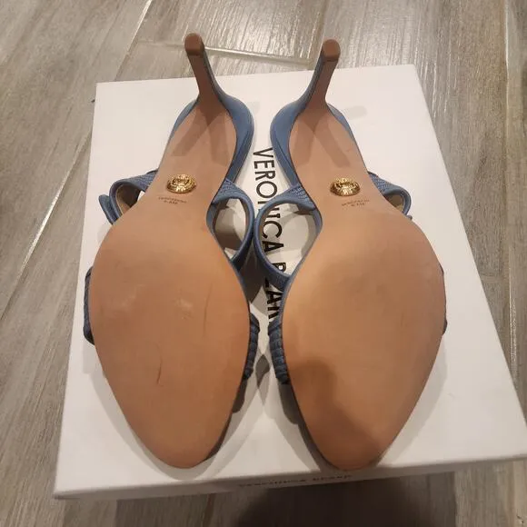 Veronica Beard Sona blue sandals size 8.5