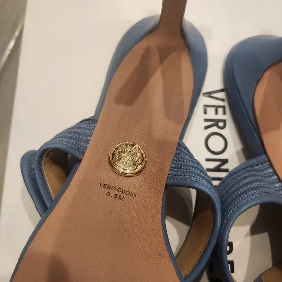 Veronica Beard Sona blue sandals size 8.5