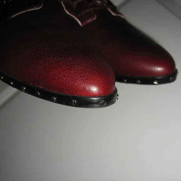 Via Spiga V-Ladonna Burgundy Leather Loafer 7.5