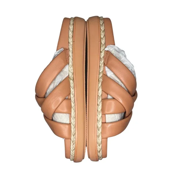 Vince Camuto Chavelle Braided Brown Sandals