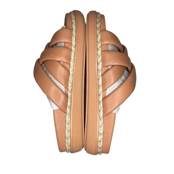 Vince Camuto Chavelle Braided Brown Sandals