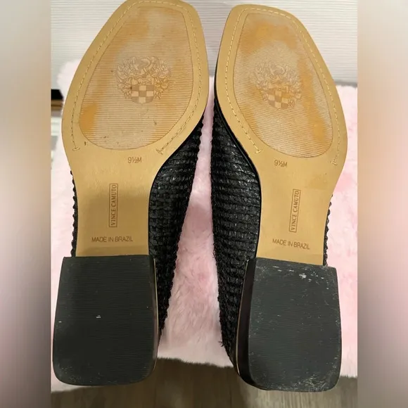 Vince Camuto Women's DalandaLoafer  flat in Black Size 9.5M