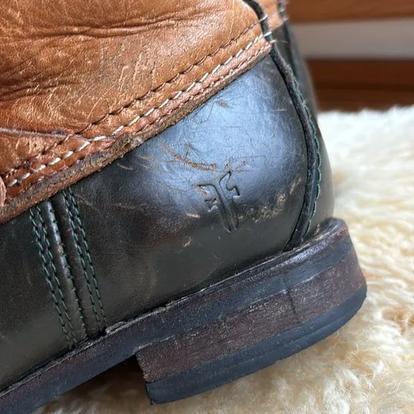 Vintage FRYE Shearling Veronica Duck Boots