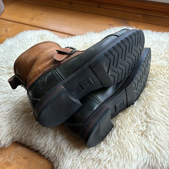 Vintage FRYE Shearling Veronica Duck Boots