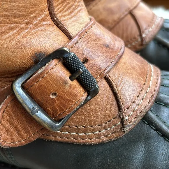 Vintage FRYE Shearling Veronica Duck Boots