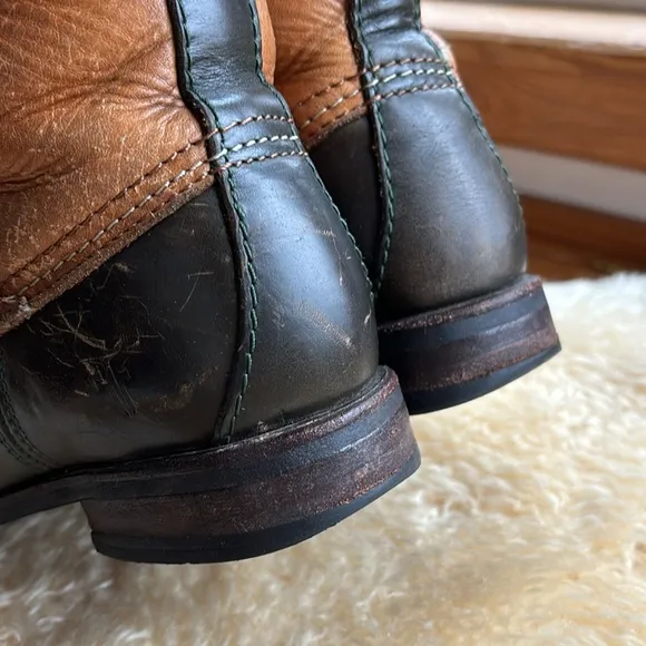 Vintage FRYE Shearling Veronica Duck Boots
