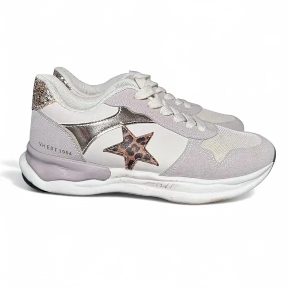 Vintage Havana Nude Glitter Run Size 7.5 Women's Cloud Sneakers
