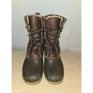 Vintage‎ L.L. Bean Shearling Lined Bean Boots womensSize 10
