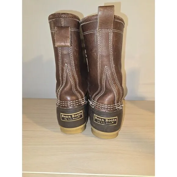 Vintage‎ L.L. Bean Shearling Lined Bean Boots womensSize 10