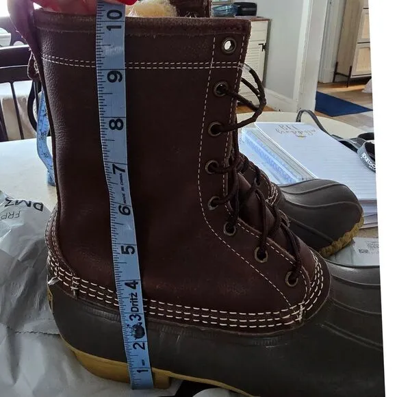 Vintage‎ L.L. Bean Shearling Lined Bean Boots womensSize 10