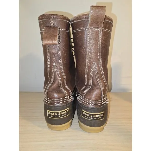 Vintage‎ L.L. Bean Shearling Lined Bean Boots womensSize 10