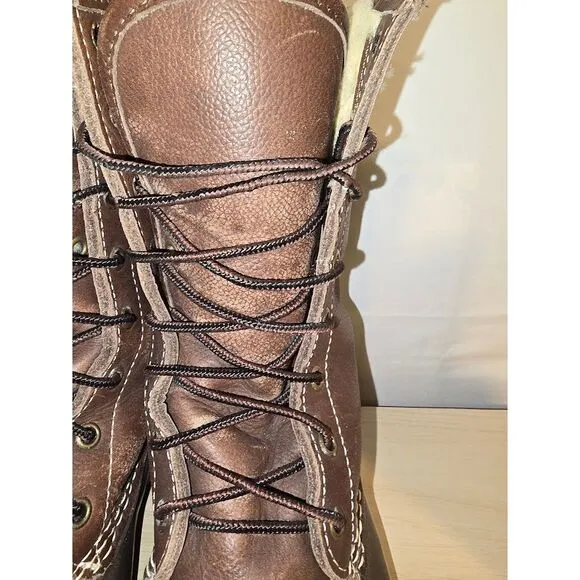 Vintage‎ L.L. Bean Shearling Lined Bean Boots womensSize 10