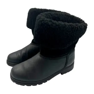 VINTAGE SOREL Shearling Boot Black