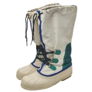 Vintage Sorel Womens Multicolor  Lace Up Snow Boots Size 8