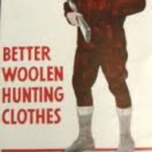 Vintage Woolrich Hunting Pants Buffalo Plaid Wool Antique Hunt Pant Red