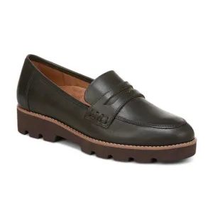 Vionic CHERYL II LOAFER In Navy Blue Size 9.5 Academia Penny Loafer