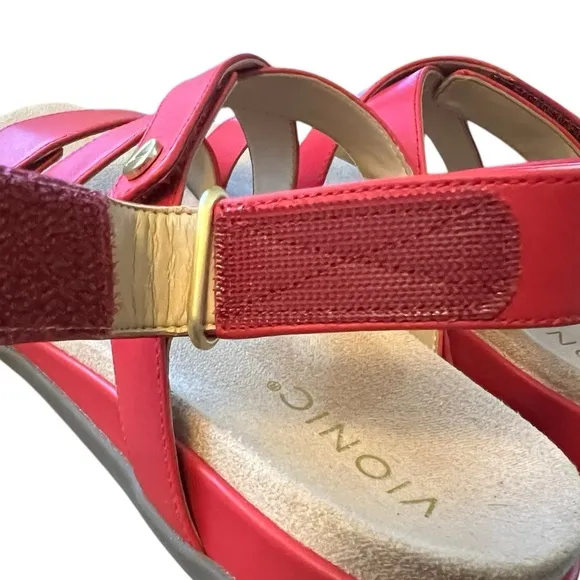 Vionic Cypress Sandals Size 7 Pink New without box
