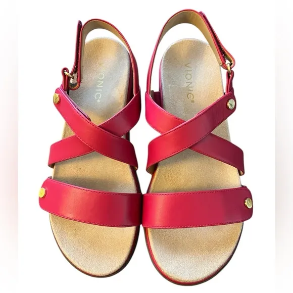 Vionic Cypress Sandals Size 7 Pink New without box