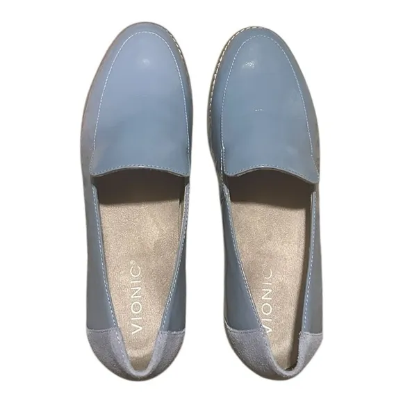 Vionic Kensley Women’s Slip-On Loafers - Size 8.0- Blue Shadow