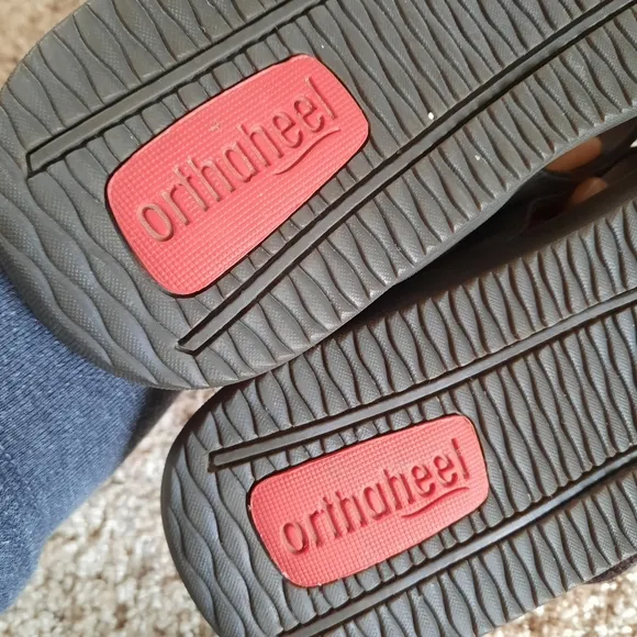 Vionic Tide Ryder Chocolate Orthaheel Orthopedic Flip-flop Thong Sandals Size 10