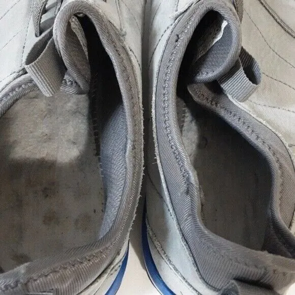 Vionic Trent men's athletic Grey Bleu sneakers size 12 casual office performance