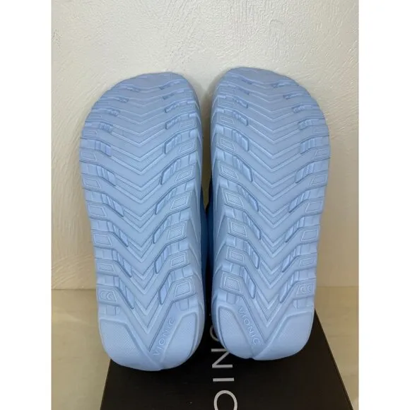 Vionic Unisex‎ Sky Blue Restore II Thongs Sandals Size 10 1/2 Mens 12 Womens