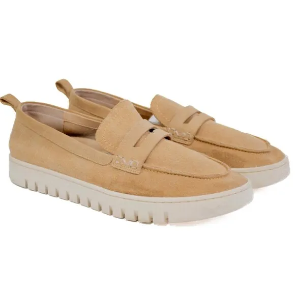 Vionic Uptown Women's Suede Penny Loafers Size 11