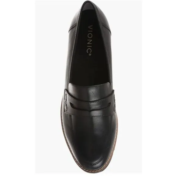 Vionic Women's Cheryl II Loafers I7819L1- BLACK BRAND NEW Size 9 Wide