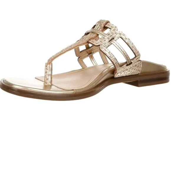 Vionic Women's Citrine Alvana Toe-Post Sandal- Supportive Dress Slide