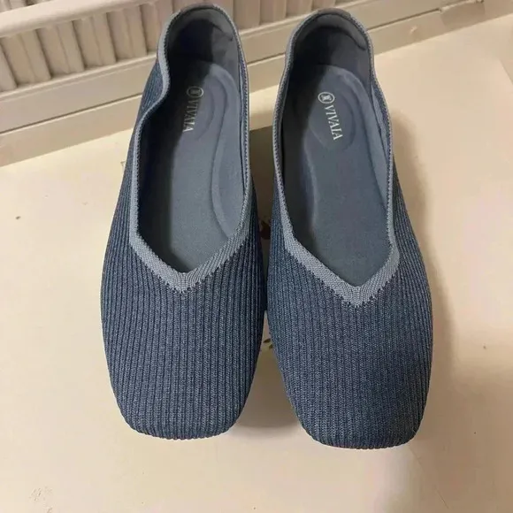 VIVAIA Square Flats for Women Margot 2.0 Ballet Flats Shoes Arch support