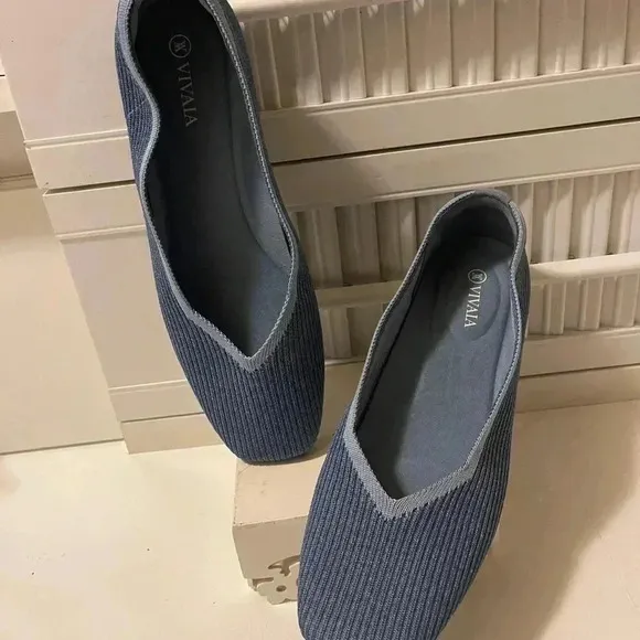 VIVAIA Square Flats for Women Margot 2.0 Ballet Flats Shoes Arch support