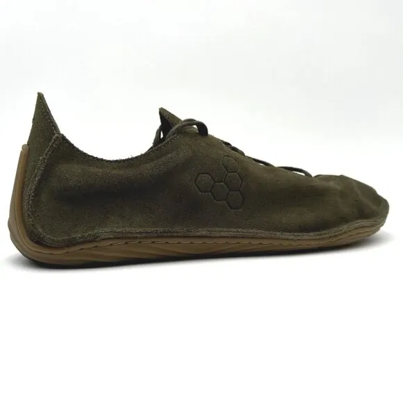 VivoBarefoot Men's Sensus Casual Hiking Sneakers Leather 309560-01 Dark Olive