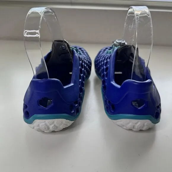 Vivobarefoot Ultra Pure Shoes Womens Sz 5 Blue Barefoot Minimalist Water Sandals