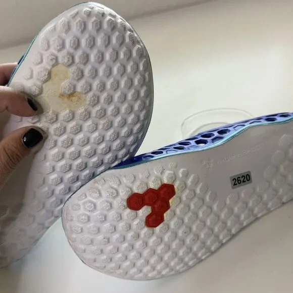 Vivobarefoot Ultra Pure Shoes Womens Sz 5 Blue Barefoot Minimalist Water Sandals