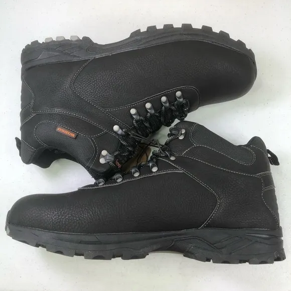 Weatherproof Jason Black Lace Up Hiking Boots
