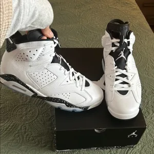 White and Black Air Jordan 6 retro! Brand New!