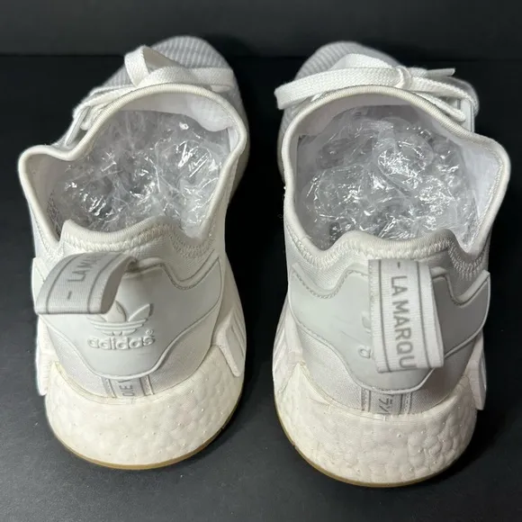 White Athletic Sneakers Adidas size 13 pre owned Exellent conditions