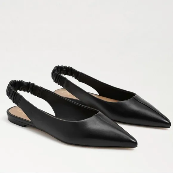 Whitney Pointed toe slingback flat