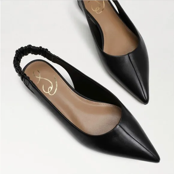 Whitney Pointed toe slingback flat