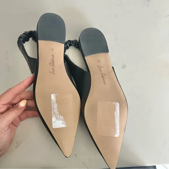 Whitney Pointed toe slingback flat