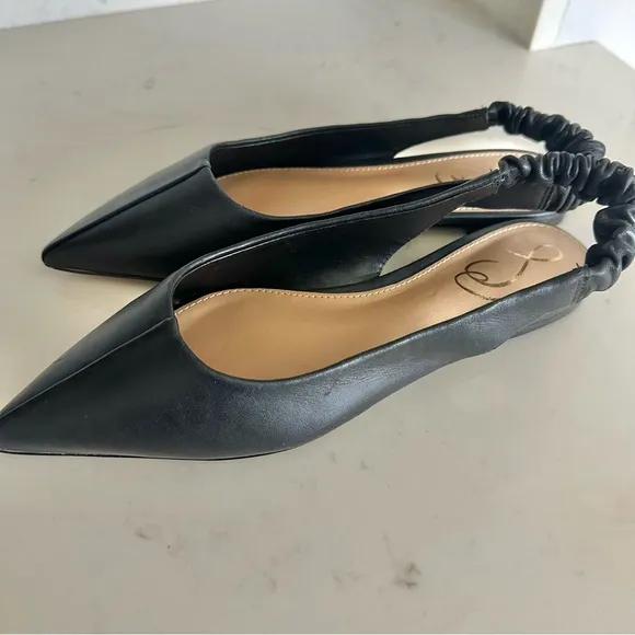 Whitney Pointed toe slingback flat