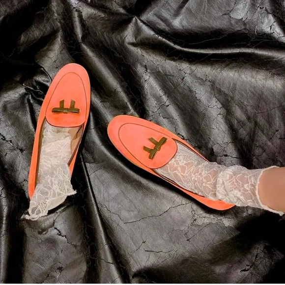 Women Comfy Flat Bow Loafers Suede Round Closed Toe Slip On