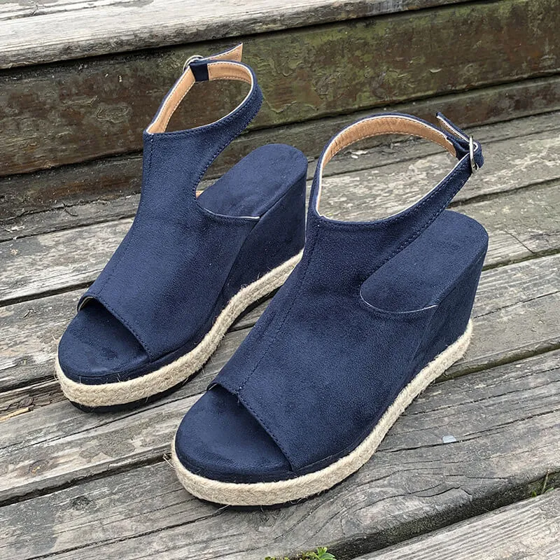 Women Espadrilles Platform Wedge Sandals
