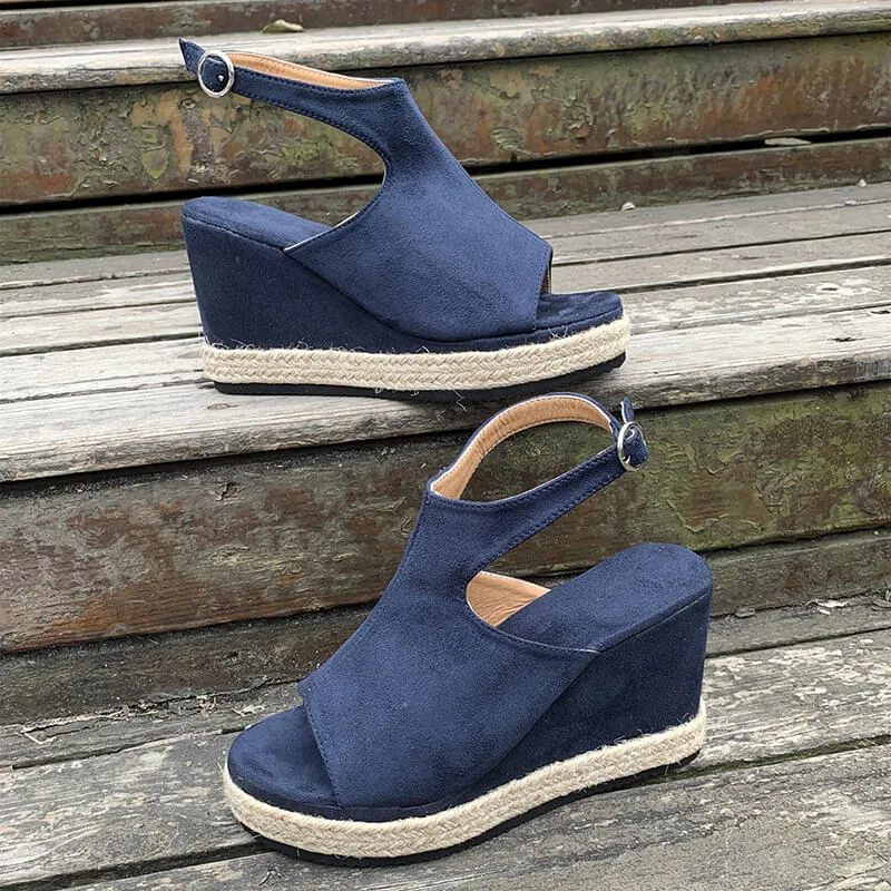 Women Espadrilles Platform Wedge Sandals