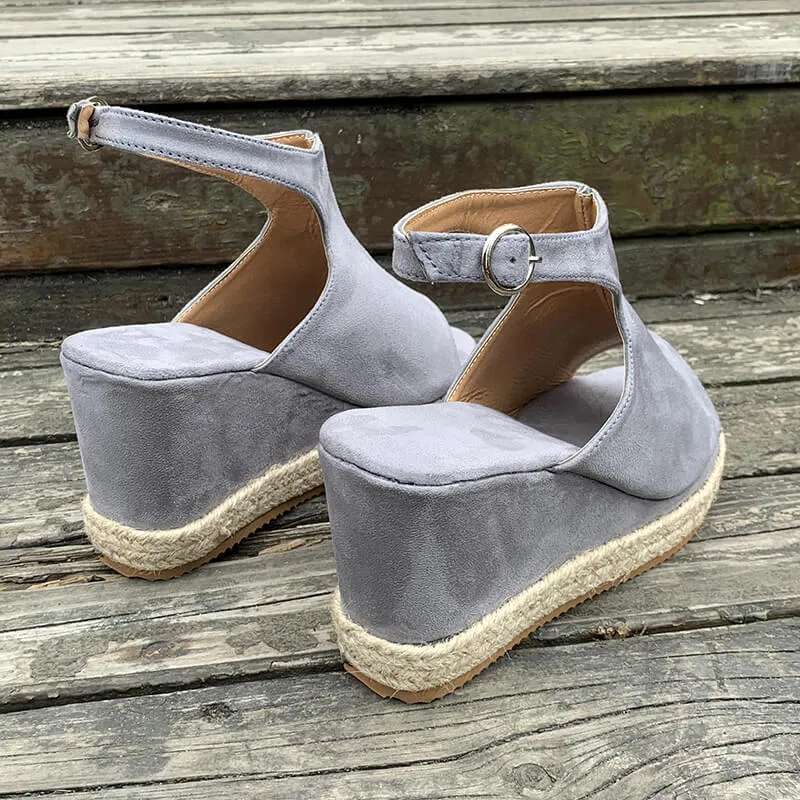 Women Espadrilles Platform Wedge Sandals