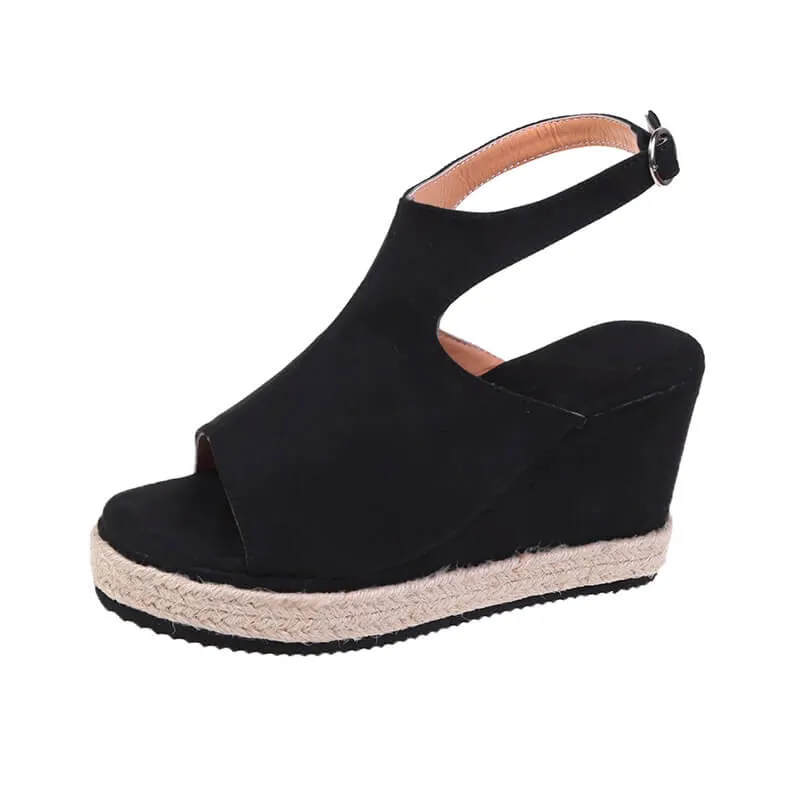 Women Espadrilles Platform Wedge Sandals